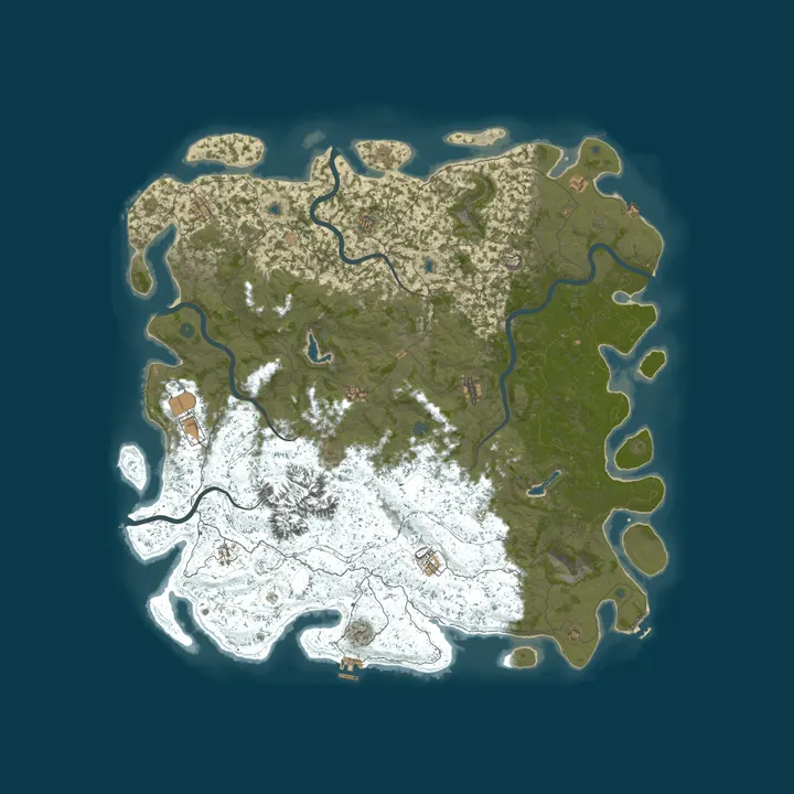 Map of Dark Evil is RUSTY