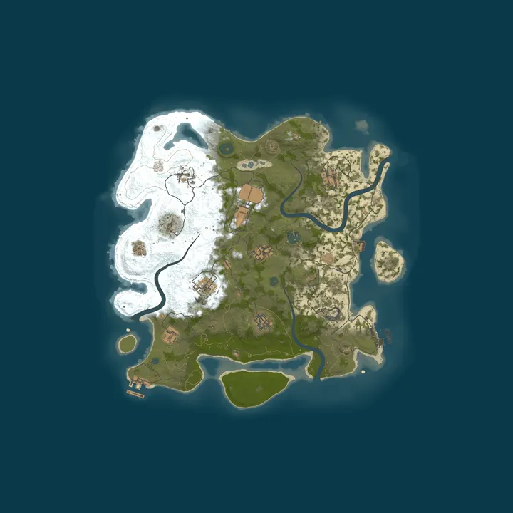 Map of WILDERNESS Romania X2|Solo/Duo |Shared BPs|JUST WIPED| 10.10