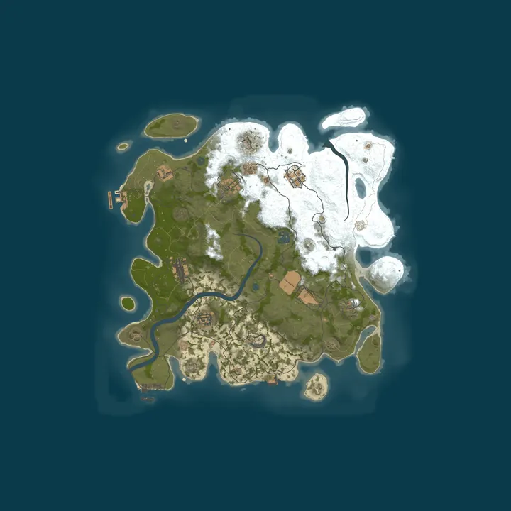 Map of Rustic| 2x | EU | No Group Limit | Weekly Wipes | Kits