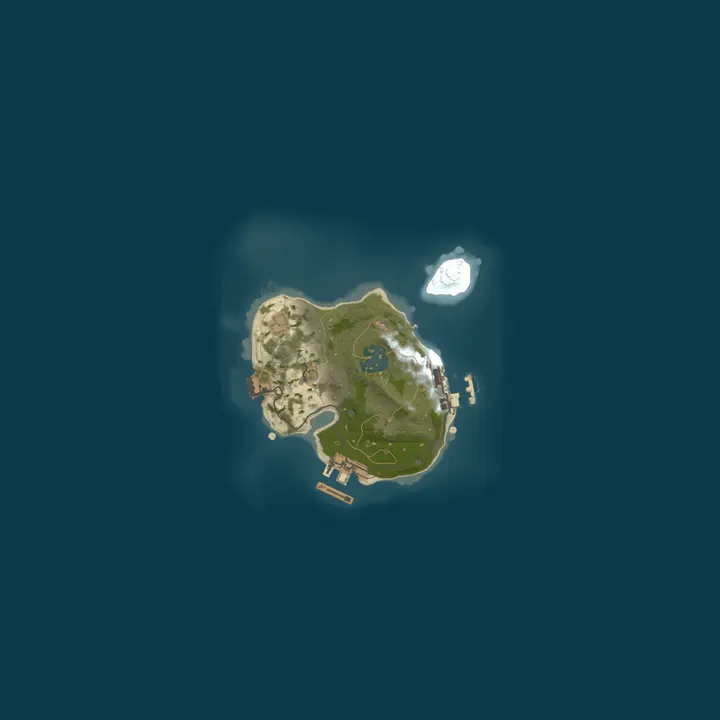 Map of My Untitled Rust Server