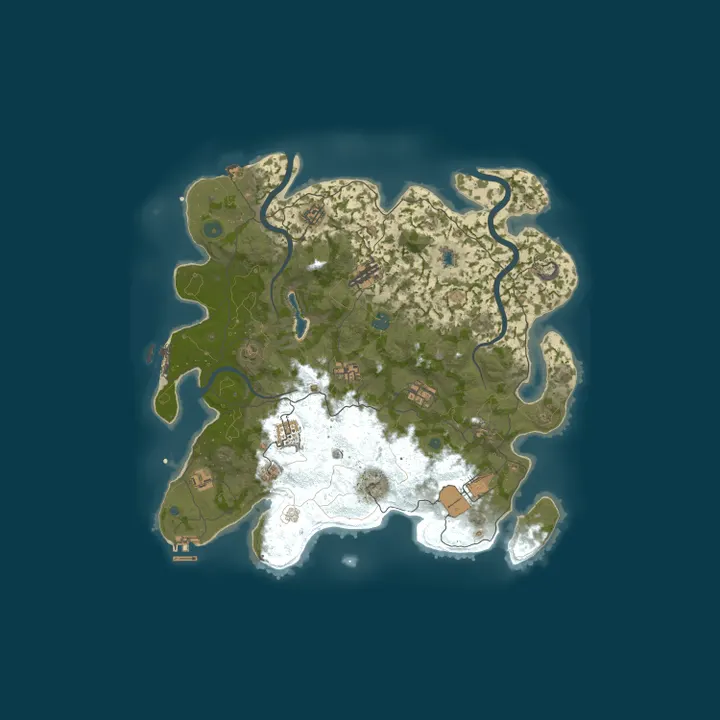 Map of Rose's Server