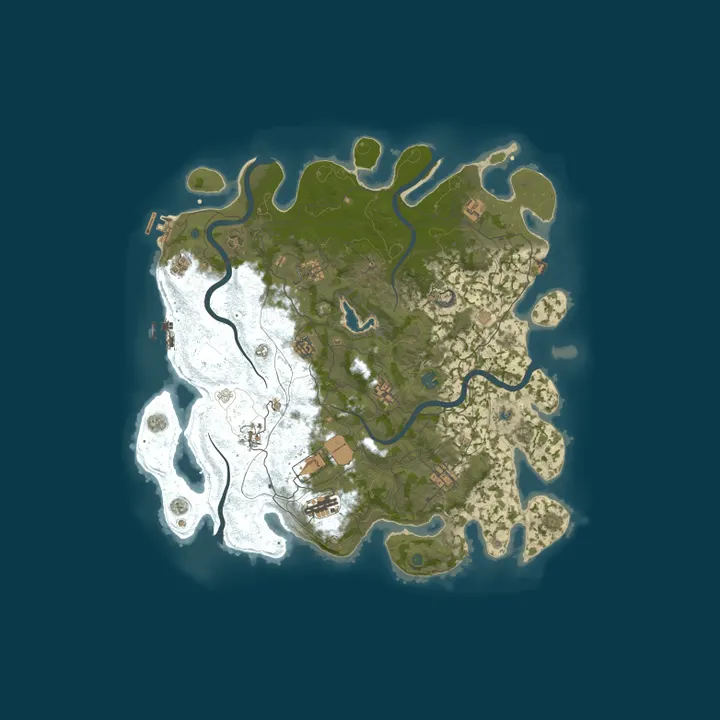 Map of HWS Nexus EU | PvPvE | 2x | Max 16 | Wiped 02-07