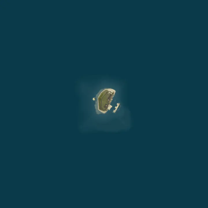 Map of Sanguine Rust | Starter Island | PVE