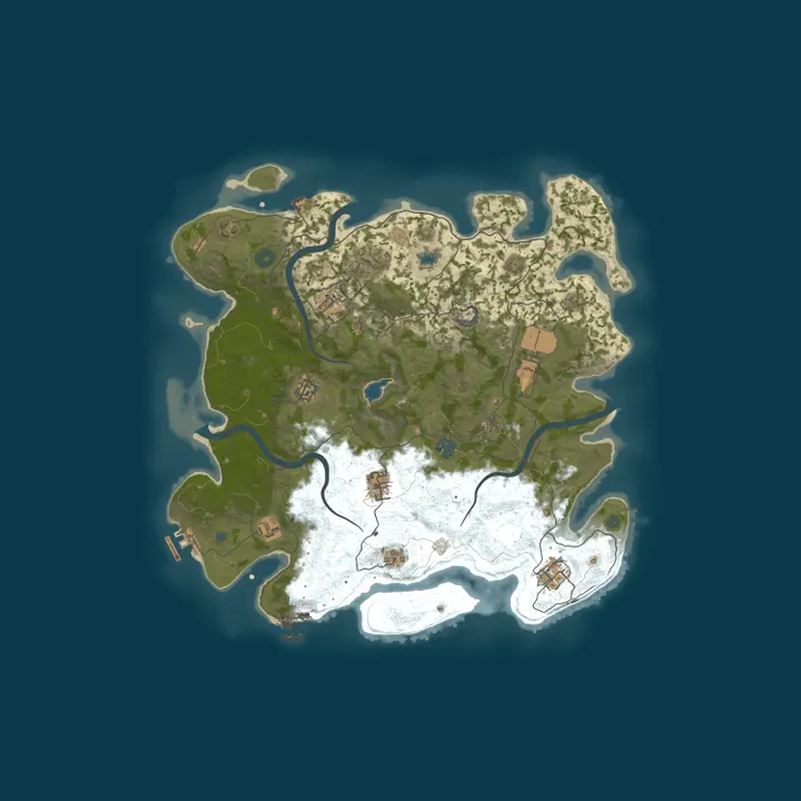Map of les petit loup