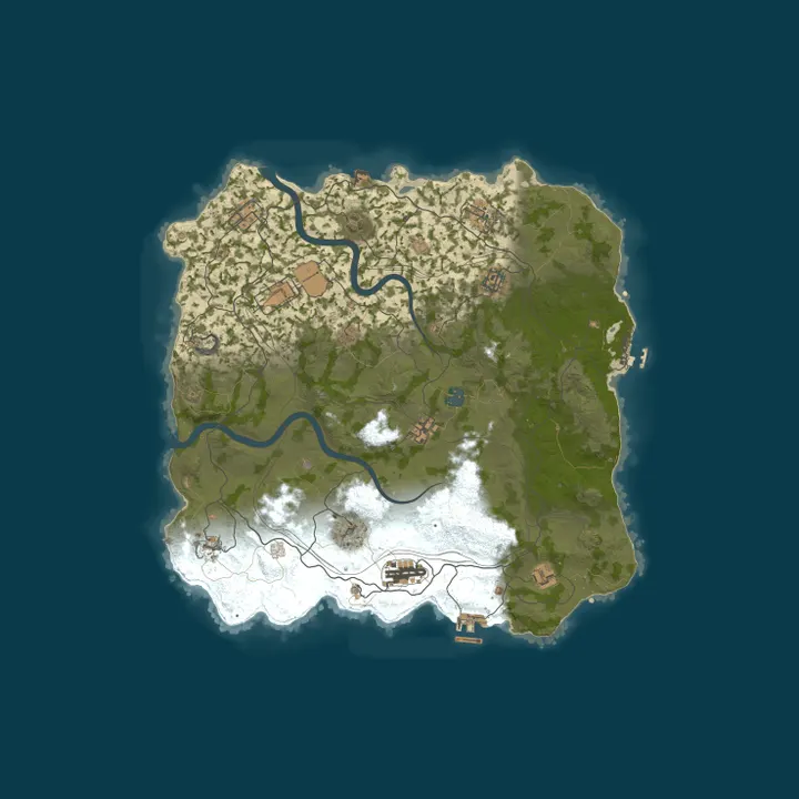 Map of [GUA] MODDED 2Х | PVE | FULL WIPE 04.10