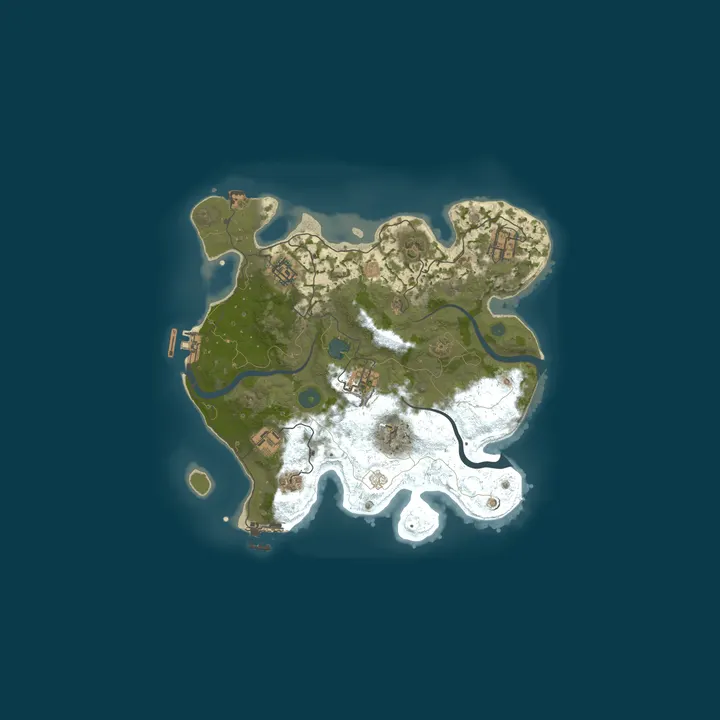 Map of Ash's Server