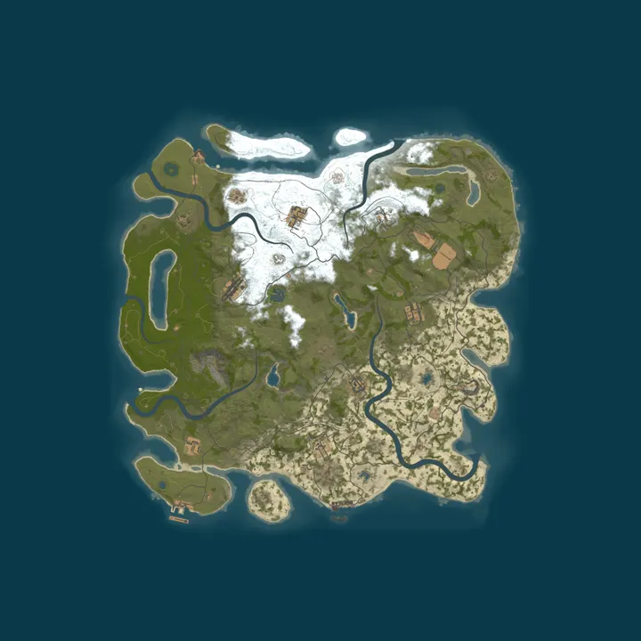 Map of NoobsRUs|NO KOS!|2X| Solo/Duo/Trio|BiWeekly_MAP/Monthly_BP