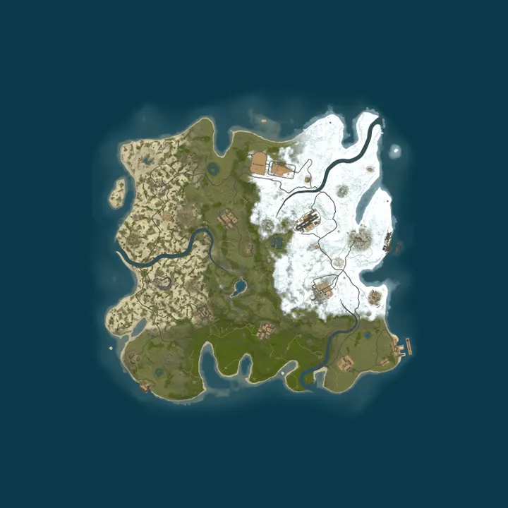 Map of Coog's Hunger Games