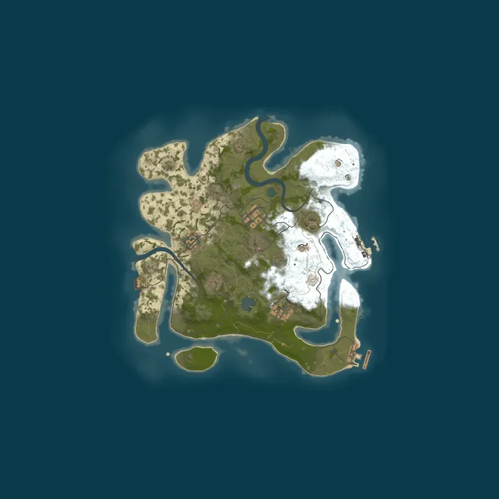 Map of JUST WIPED 09.17 | [EU] Better Rust 2x Solo Duo | New Server | 