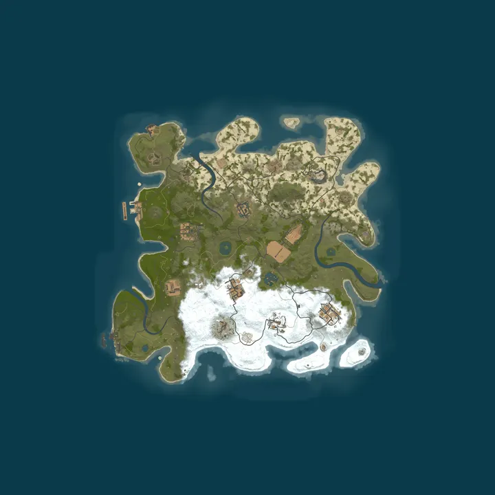 Map of [EU] Rust-France - 2x vanilla | Solo ONLY | FULLWIPED 06/10 06.