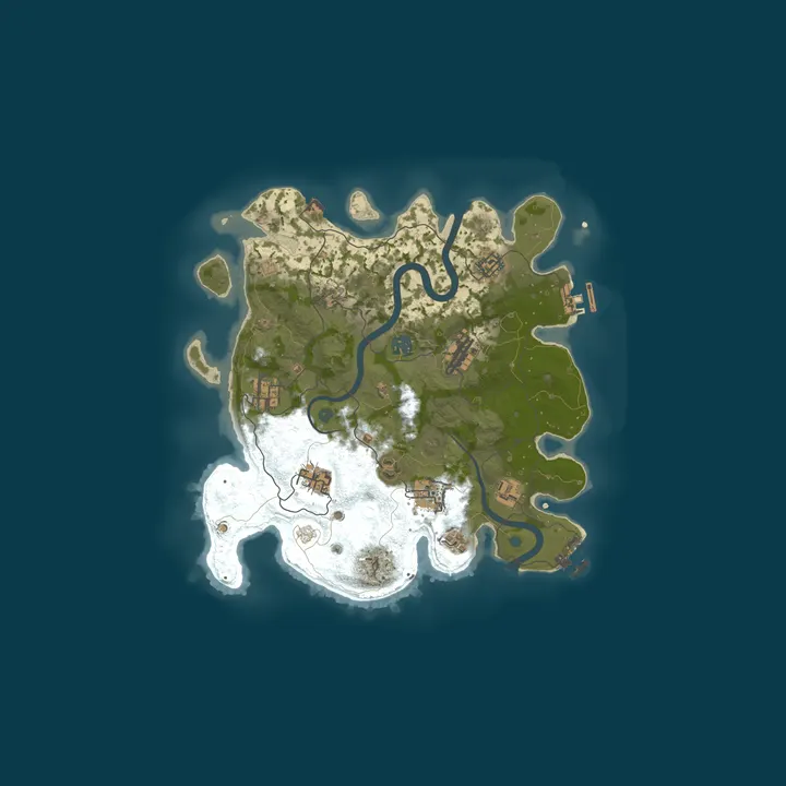 Map of [EU] FLYING TURBANS 2 - Vanilla SERVER - No mods!
