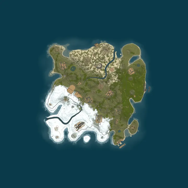 Map of [EU] BrotherHood | 3X Vanilla | Wipe Prizes | Wiped 17h ago