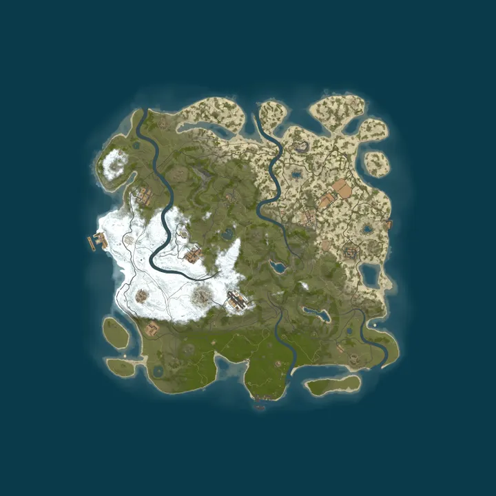Map of Facepunch Staging Hourly Autowipe | Nav Disabled