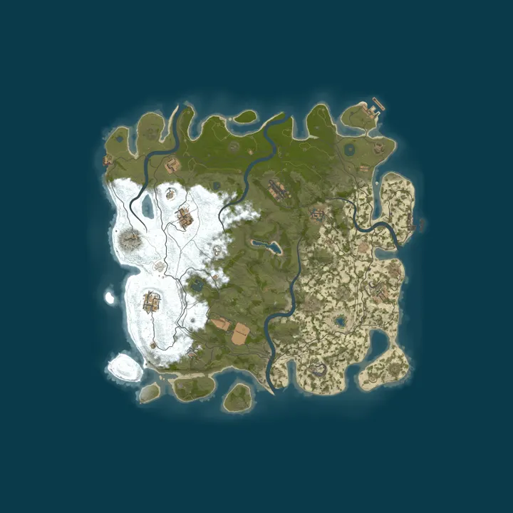 Map of 404 RUST SOLO | СР | ДЛЯ НОВИЧКОВ 07.10