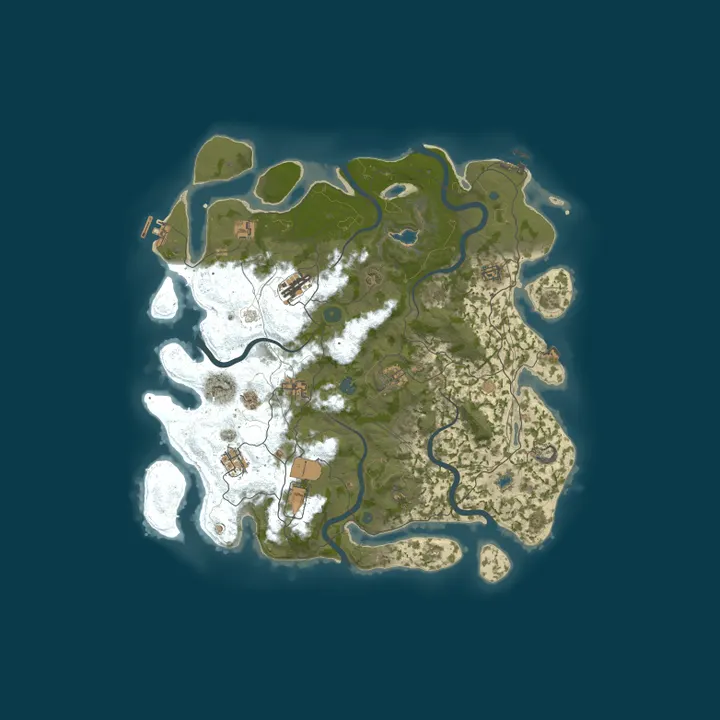 Map of 404 RUST SOLO | ВС | ДЛЯ НОВИЧКОВ 11.10