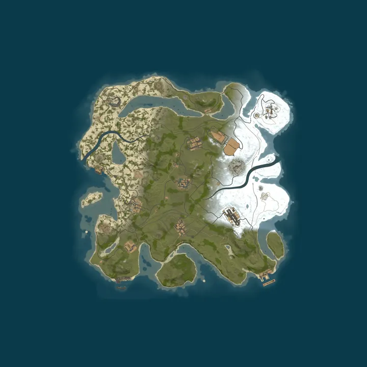 Map of HollowServers.co EU 10x Solo/Duo/Trio [Loot+|MyMini|Shop|PvP]