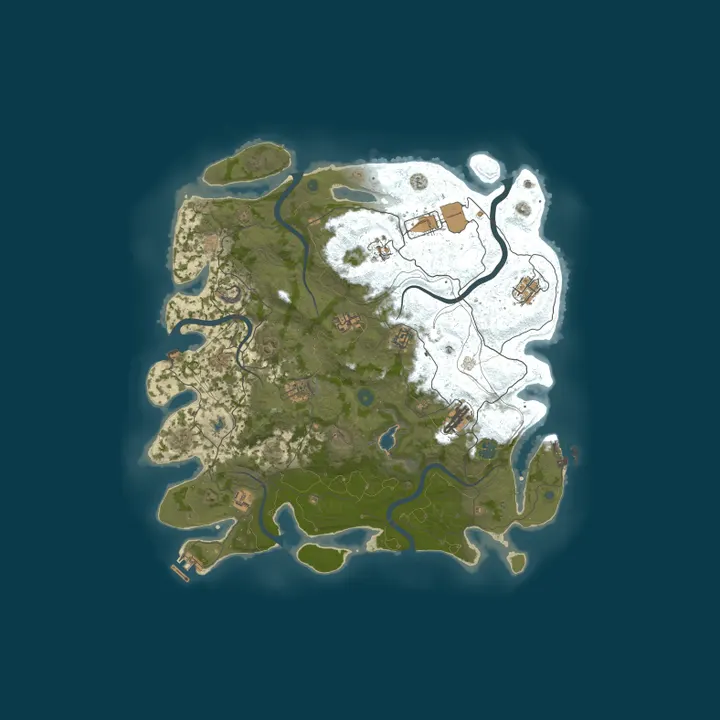 Map of Syktyvkar Vanilla Rust