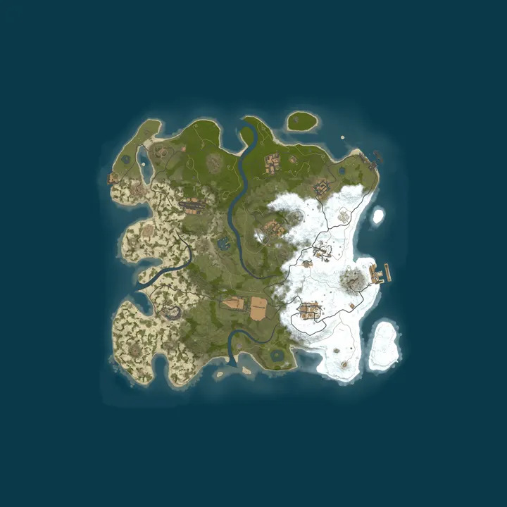 Map of KABOOM 1000X | PVP | LOADOUTS | BACKPACKS | SCRAP | FUN