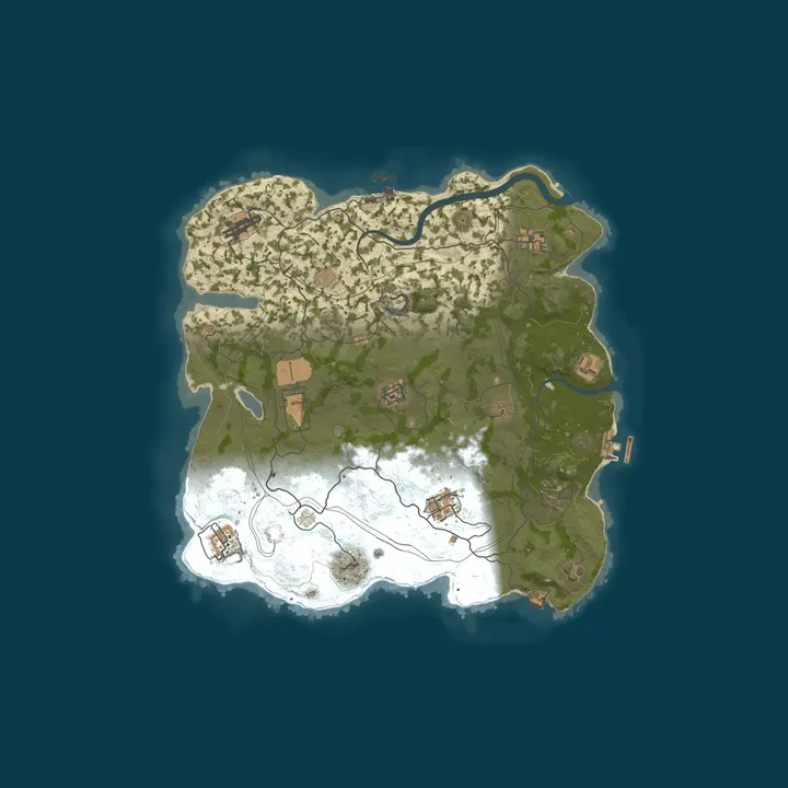 Map of WARBANDITS.GG 3X |Solo/Duo/Trio/Quad/Max5|LootX3| JUST WIPED