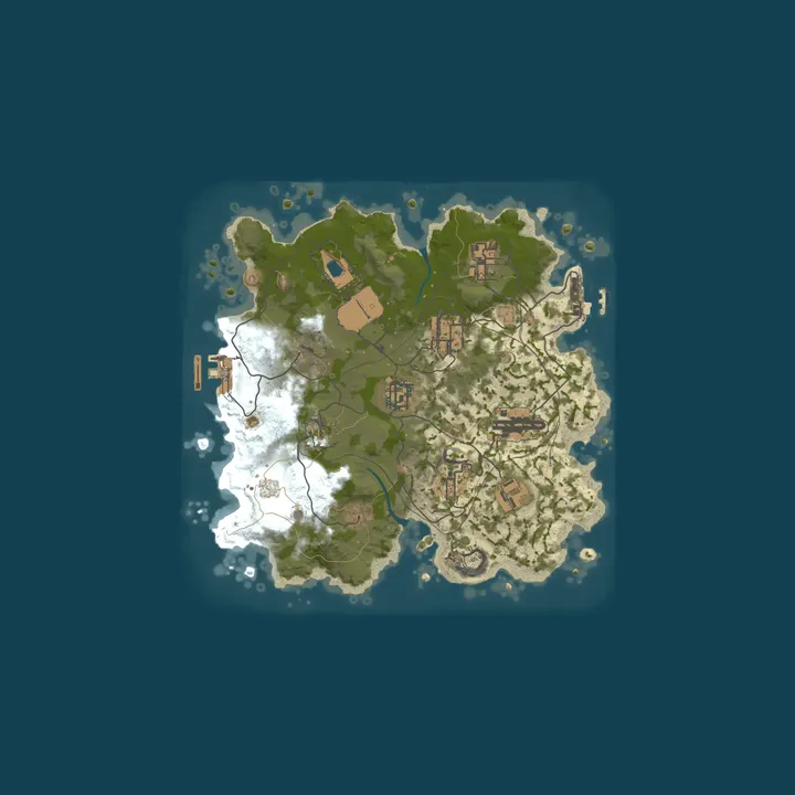 Map of Bushwookies | Zombies | Raidables | SkillTree | Pvp | NoobFrien