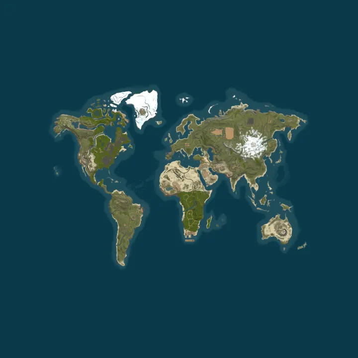 Map of The Ponderosa