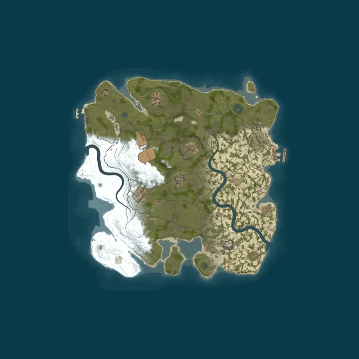 Map of ⦿ ICEFUSE 100X Kamikaze (Solo/Duo/Trio/Quad|X100)