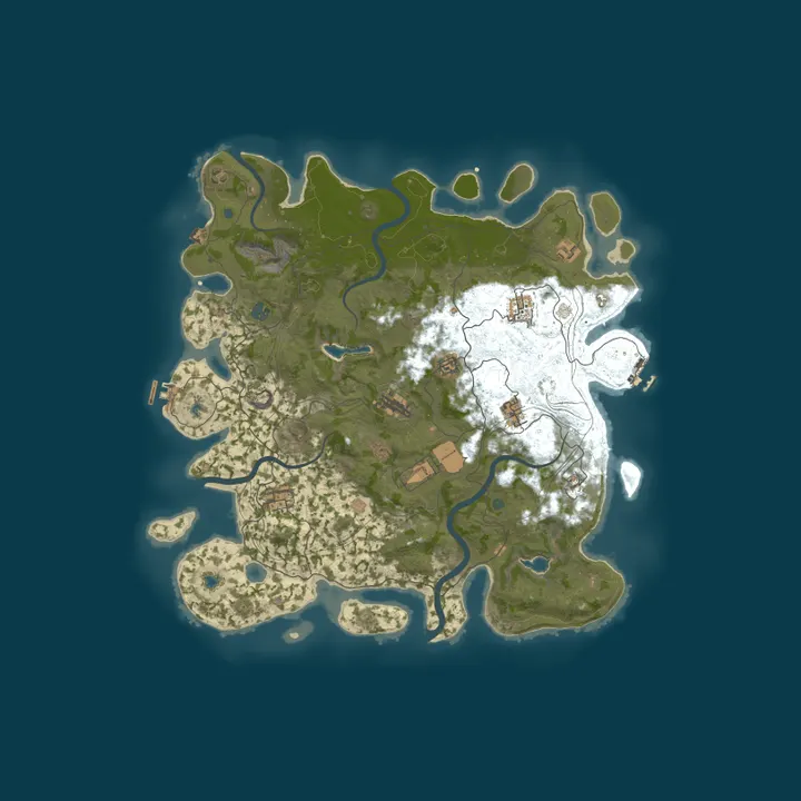 Map of DEADWIRE 5X Solo/Duo/Trio/Quad all bps tp kits