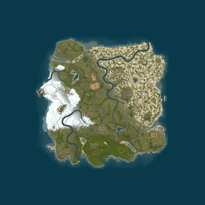 Map of Rustafied.com - EU Trio - Monday