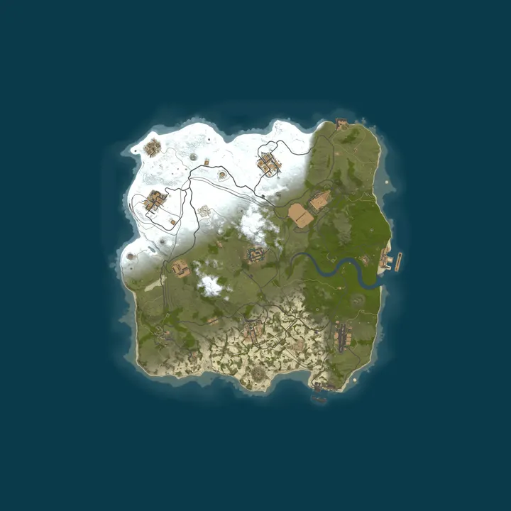 Map of WARBANDITS.GG EU 3X SOLO ONLY|Loot+|X3 JUST WIPED