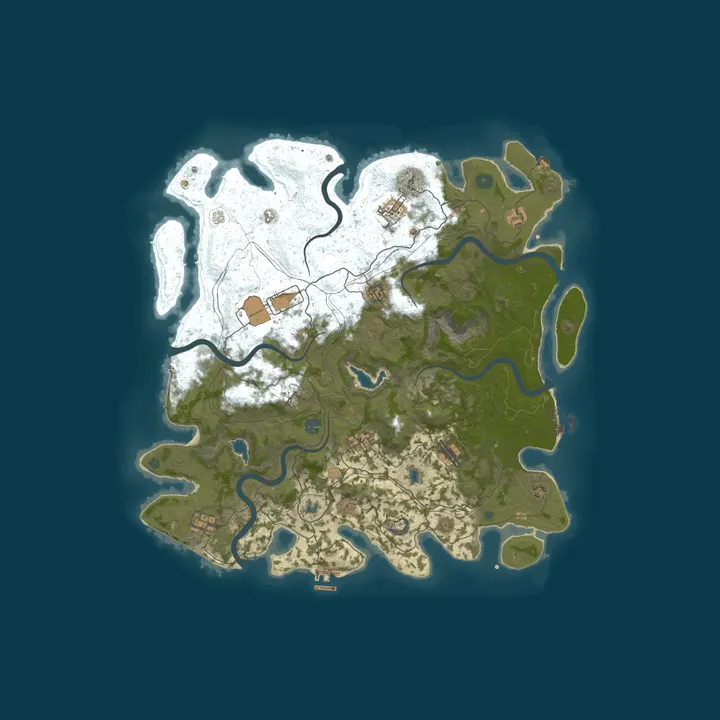 Map of ⦿ ICEFUSE EU 2X Duo (Solo/Duo|Loot x2|WIPED)