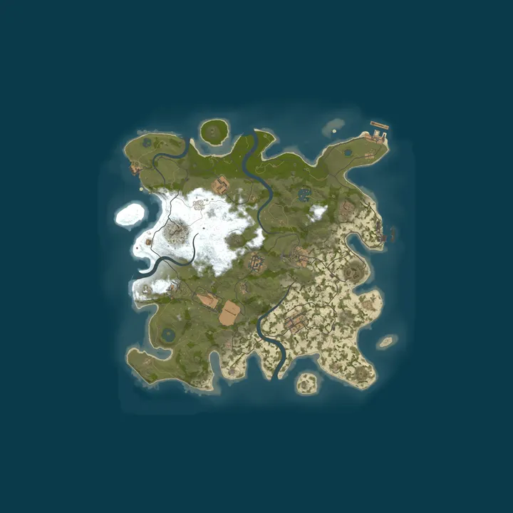Map of Washington 253 | Chill | Noob Friendly | Low Pop