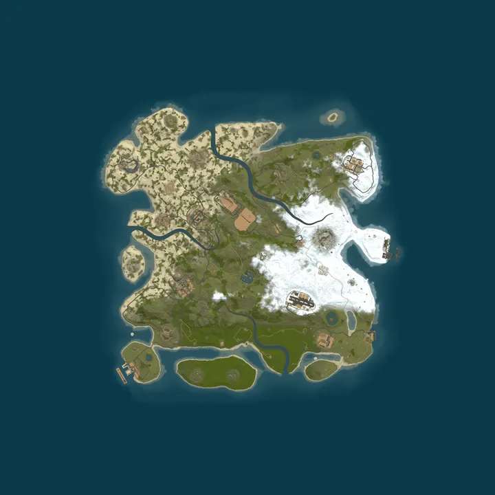 Map of [EU] Aether World | Almost Vanilla | No Group Limit