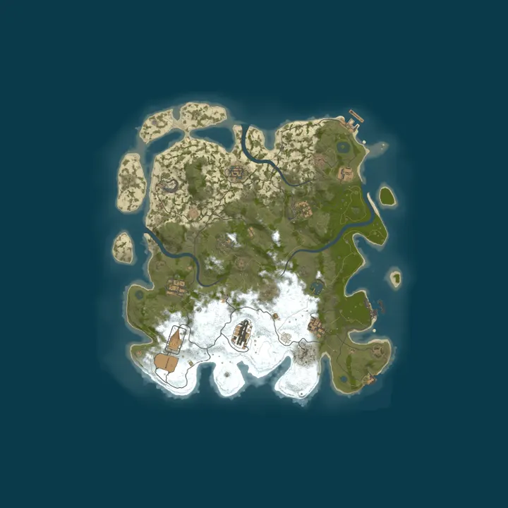 Map of [US] The Mosaic | PVE | Modded