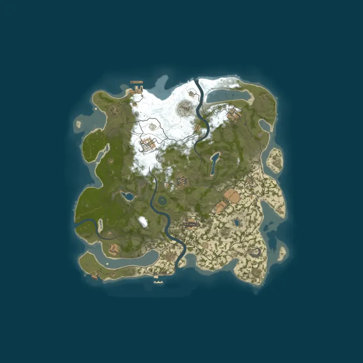 Map of SCAVENGERSHAVEN.NET (TEST SERVER)