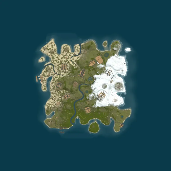 Map of Dead Mans Paradise JAB Exclusive