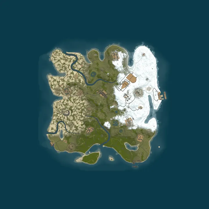 Map of [UK] Cozmos PvE | Skill Tree | Bots