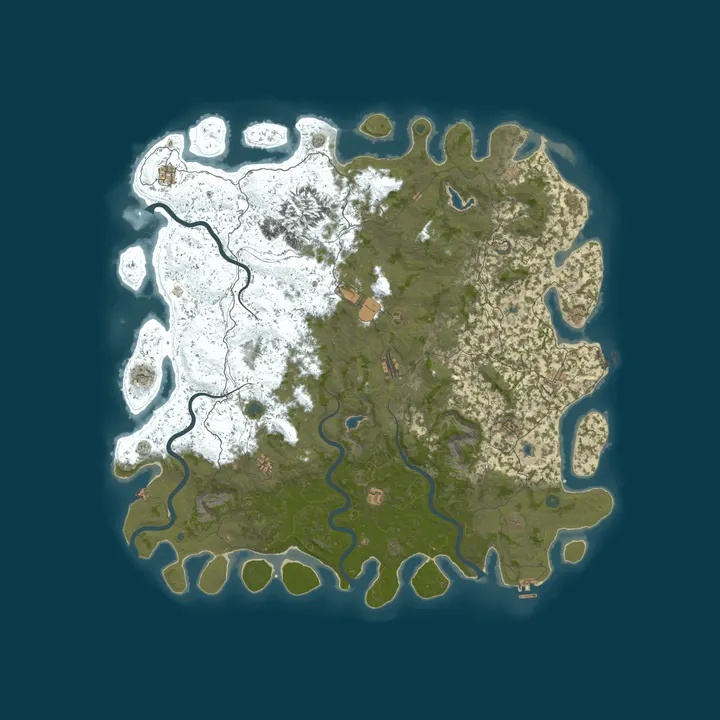 Map of DST Sandbox Server
