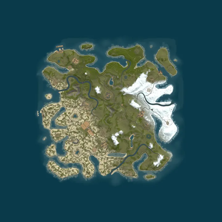 Map of Rusty Plums |UK | PvP+PvE | Solo/Duo
