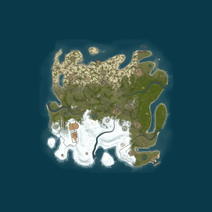 Map of Rustysheep | Solo | Noob friendly | monthly
