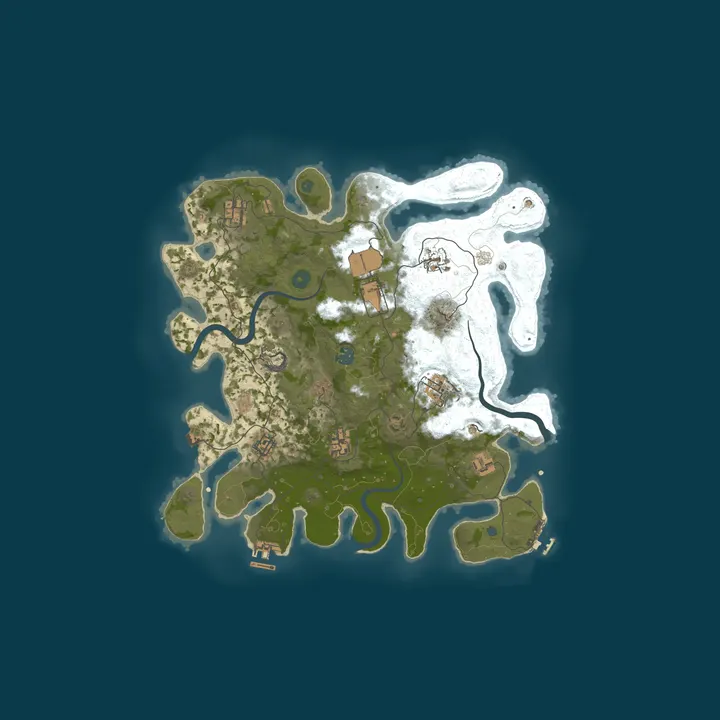 Map of My Untitled Rust Server