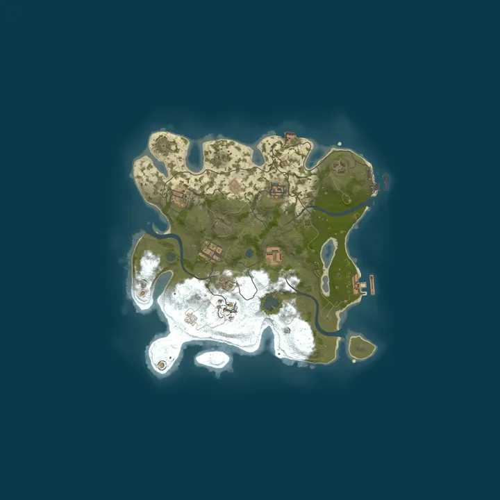 Map of Harmonious Island