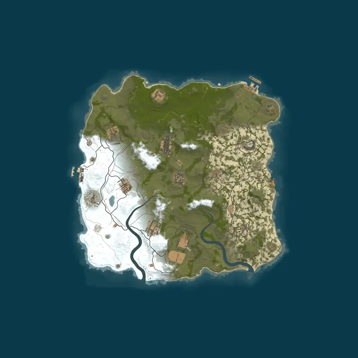 Map of My Untitled Rust Server
