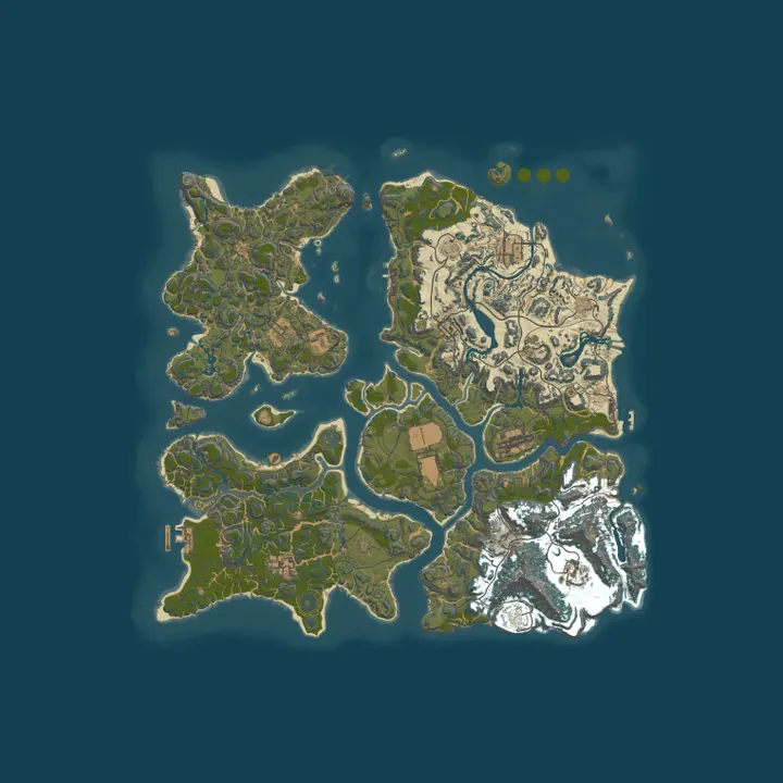 Map of CREED PVE | 1000X | NO BP | KITS | SHOP | THURSDAYS
