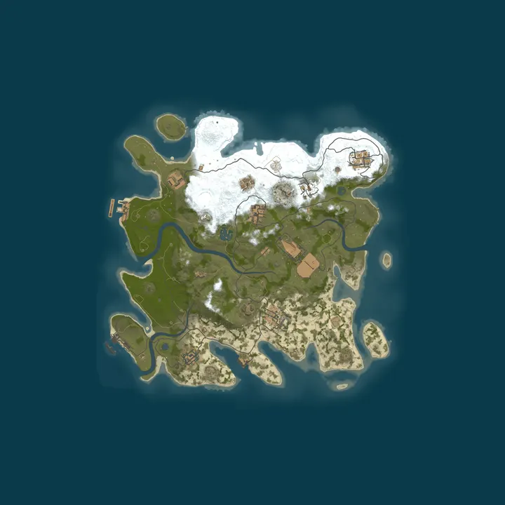 Map of RustGuy 10x | Clan Max | Shop | Kits | TP | Weekly