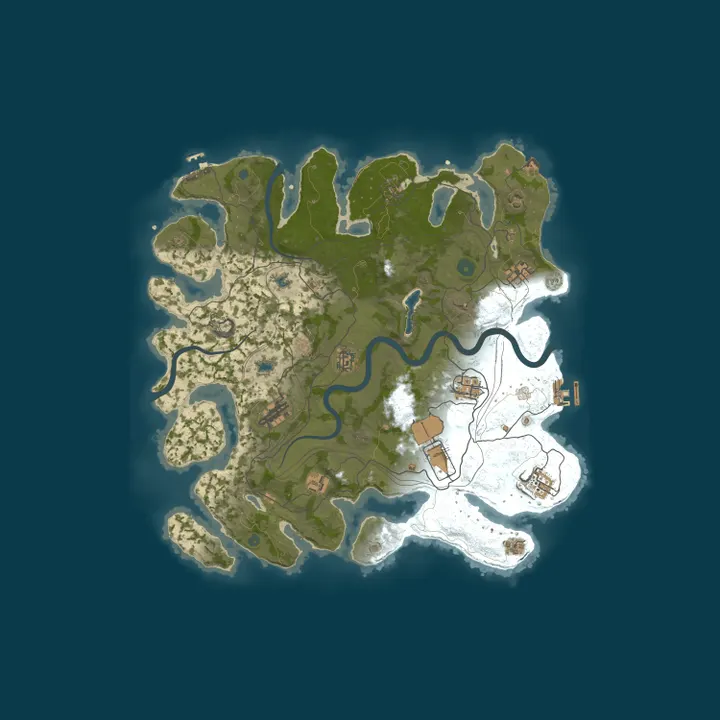 Map of Rusted Imperium | 2x | Solo/Duo/Trio/Quad | ORP | No BP Wipe