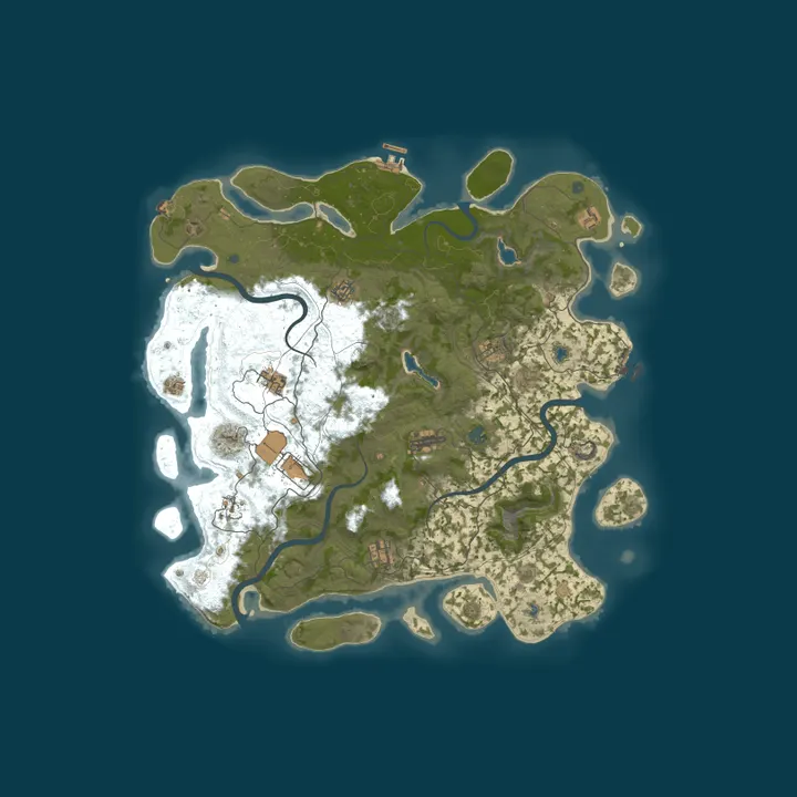 Map of Misfits PVE 3x |Backpacks|Skill Tree|Raidable Bases|Quests|Kits
