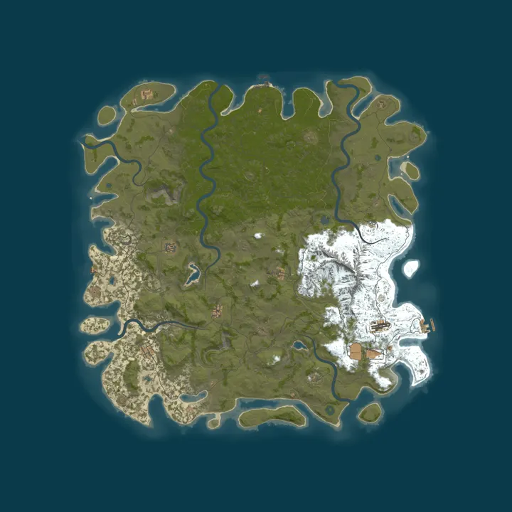 Map of Marratts Rust PVE
