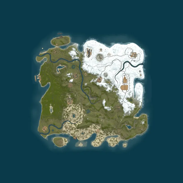 Map of Rusted Kingdom