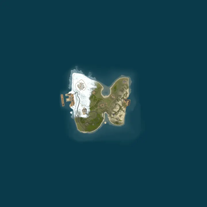 Map of A Rust Server