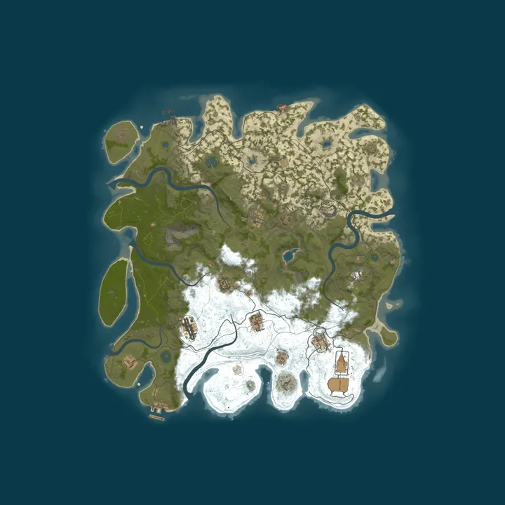 Map of RaidLands - NA 10x | No BPs | Kits | Max Group 16
